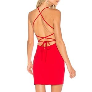 REVOLVE Solene Backless Mini Dress